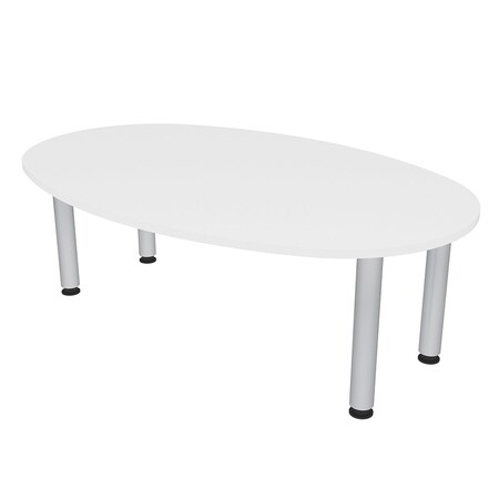 Skutchi Designs 45.25 in W, 71.5 in L, 29 in H, Engineered Wood Top, White HAR-BOVL-46X72-PT-09